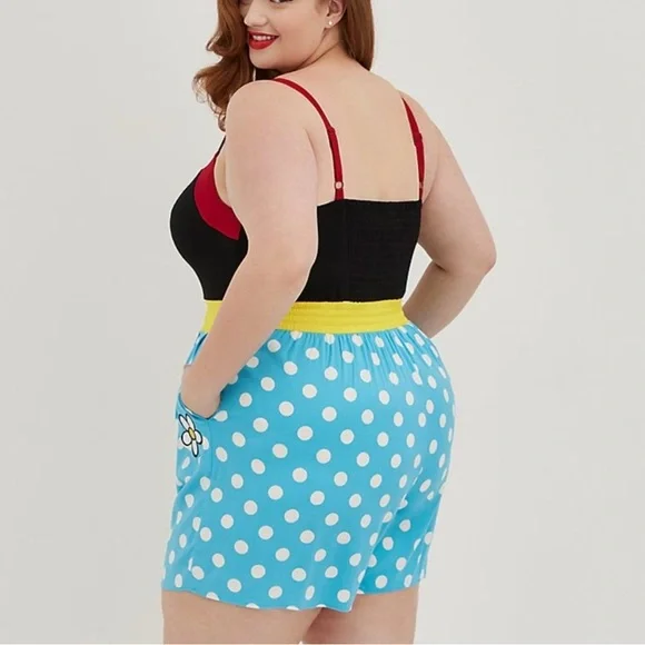 Torrid Disney Mickie Minnie Mouse Romper - Picture 4 of 4
